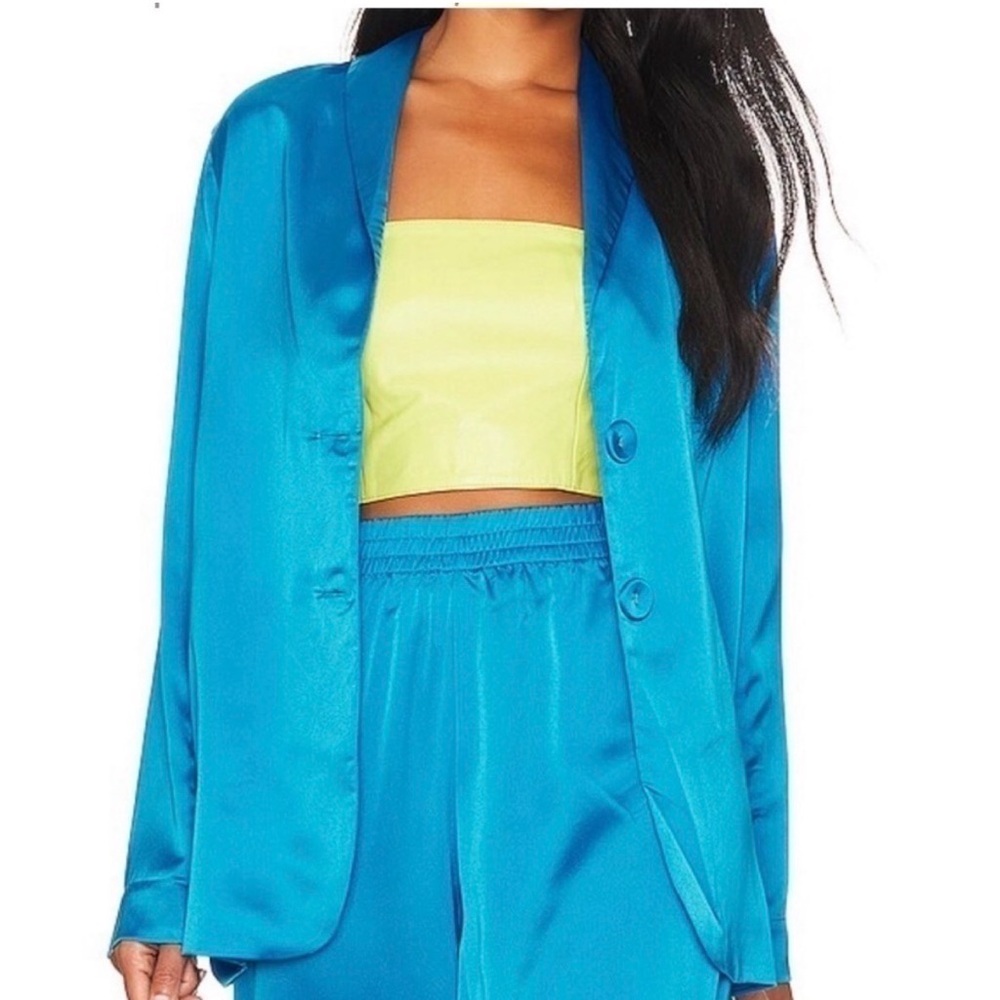 NWT: SHOW ME YOUR MUMU, Felix Blazer In Blue